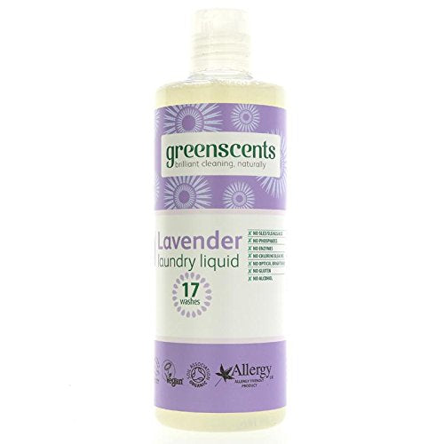 Greenscents Lavender Laundry Liquid 500 ml (Pack of 2)