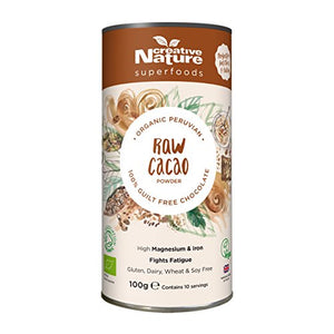 Creative Nature Organic Cacao Powder, 100g
