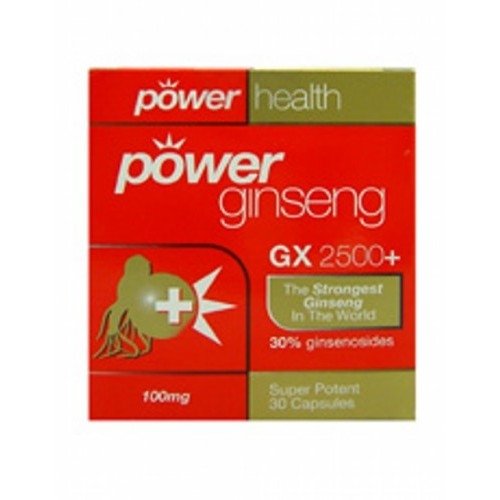 Power Health Power Ginseng Gx2500 30 capsule X 2 (Pack of 2)