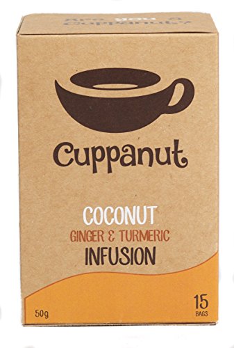 Cuppanut Coconut, Ginger and Tumeric - 15 Bags