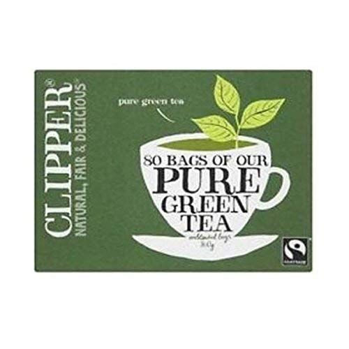 Clipper Green Tea - Pure 80 Bags (Pack of 5)