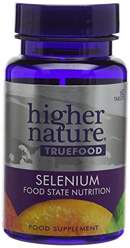 Higher Nature True Food Selenium - 60 Tablets