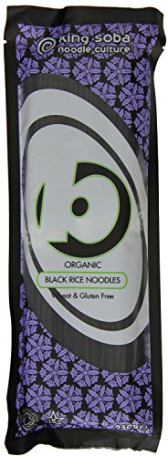 King Soba Org Black Rice Noodles 250g X 6 (Pack of 6)