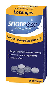 Snoreeze Dual Action Snoring Relief Lozenges Pack of 16