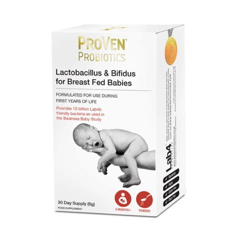 Proven Probiotics Lactobacillus & Bifidus for Breast Fed Babies - Full of Lab4 Friendly Bacteria