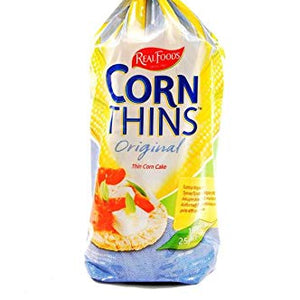 Real Foods Corn Thins (Original 2 x 150g)
