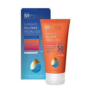 Dead Sea Spa/M SPF 50 Magik Sunsafe Oil Free Facial Gel, 50ml