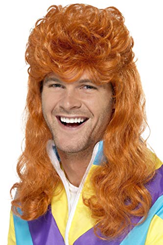 Smiffys 43655 "80's Super Mullet" Wig (One Size)