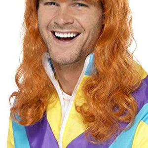 Smiffys 43655 "80's Super Mullet" Wig (One Size)