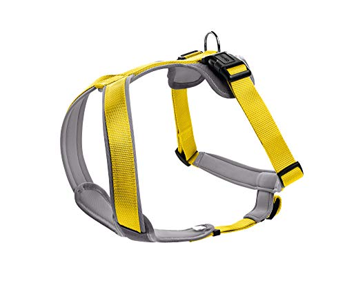 Harness Neoprene Xs 38-48 Cm, 15 Mm Nylon Yellow/Neoprene Grey | Hunter