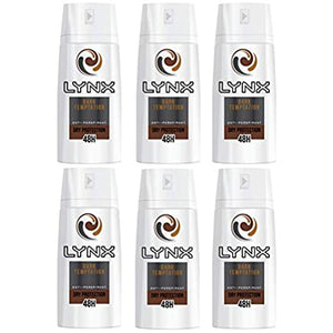 Lynx Dry Dark Temptation Aerosol Anti Perspirant Deodorant 150 ml - Pack of 6