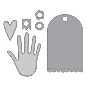 Spellbinders Shapeabilities from Heart and Hand by Tammy Tutterow Etched/Wafer Thin Dies