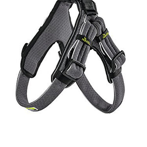 Harness Manoa Vario Quick Light Xl 75-85 Cm 33 Mm, Mesh Grey With Refl. Bise | Hunter