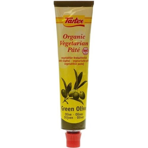 Tartex Yeast Pate Green Olive 200g X 5 (Pack of 5)