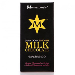 Montezumas Chocolate Foundation Bars (Milk) (12 x 100g)