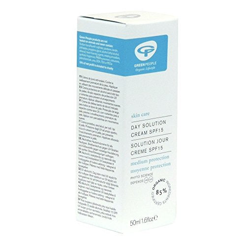 Green People - Skin Care - Day Solution Cream SPF 15 - 50ml (Case of 6)