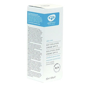 Green People - Skin Care - Day Solution Cream SPF 15 - 50ml (Case of 6)