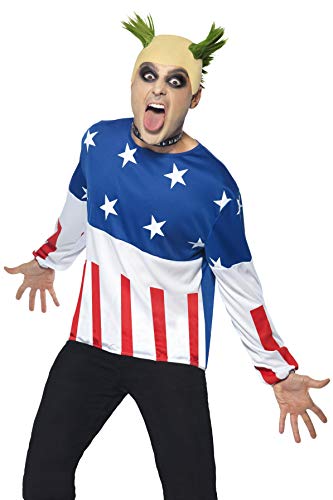 Smiffys Party Starter Costume, M - Size 38"-40", Blue