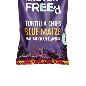 Freed Foods Tortilla Chips with Blue Corn 135g (Case of 12)