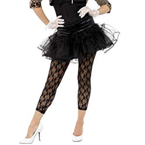 Smiffy's Adult Women's 80's Wild Child Costume, Jacket, Top, Tutu, Leggings Gloves and Headband, Back to the 80's, Serious Fun, Size: 16-18, 36233