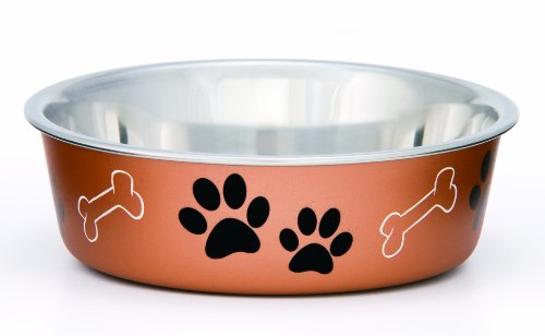 Metallic Bella Bowls Large-Copper | Loving Pet Products