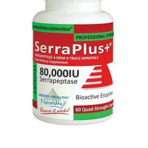 SerraPlus+ 80,000IU - 60 Capsules