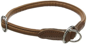 Training Collar Round & Soft Elk 60/10 Elkskin Cognac | Hunter