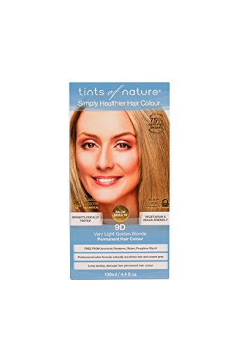 Tints of Nature Simply Healthier Permanent Hair Colour, 9D Very Light Golden Blonde