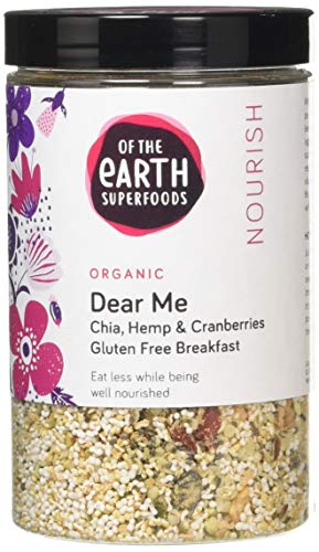 Superfoods Dear Me Breakfast Without Cereals Chia/ Hemp/ Cranberries/ Goji Berries Organic Gluten Free 200 g (Pack of 3)