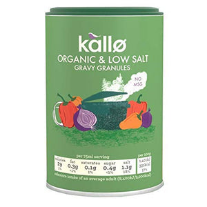Kallo Kallo Organic Low Salt Gravy Granules Tub 160 g