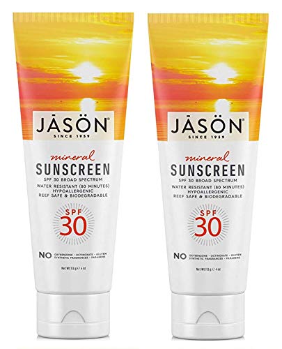 Jason Spf#30 Mineral Sunscreen 4oz Tube (2 Pack)