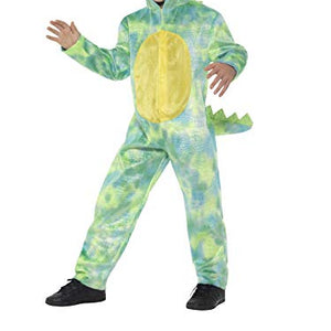 Smiffys 48353S Deluxe Dinosaur Costume, Green, S - UK Age 4-6 yrs