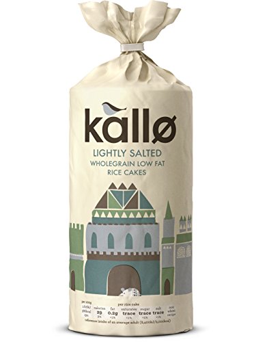 Kallo Low Fat Thick Slice Rice Cake, 130 g