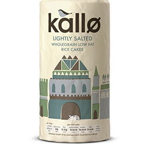 Kallo Low Fat Thick Slice Rice Cake, 130 g