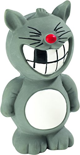 Dog Toy Crazy, Approx. 10 Cm Grey, Latex  Pack Of 3 | Hunter