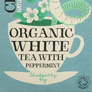 Clipper Organic White Tea with Peppermint 26 Teabags