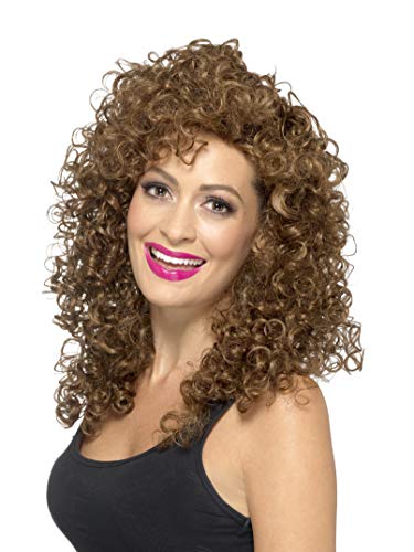 Smiffys Boogie Babe Wig - Brown