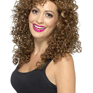 Smiffys Boogie Babe Wig - Brown