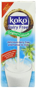 Koko Dairy Free Original Coconut Milk + Calcium, 3 x 250 ml