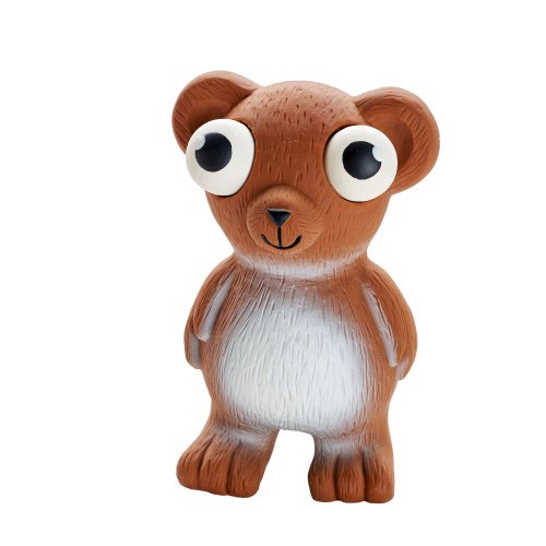 Dog Toy Auckland Bear 10 Cm, With Squeaker  Pack Of 3 | Hunter