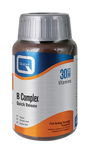 Quest B Complex Quick Release (Formerly Mega B-50) 30 Tablets