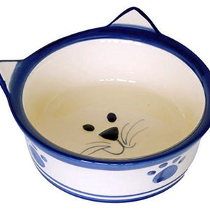 Pack Of 3 Ceramic Cat Bowls | Fadulla