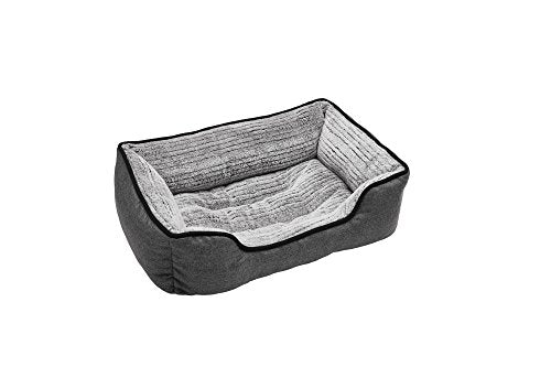 Dog Sofa Neapel 60X80 Cm Anthracite/Grey | Hunter