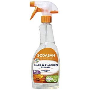 Sodasan Ecological Glass And Surface Cleaner For A Streak-Free Shine (500 mL)