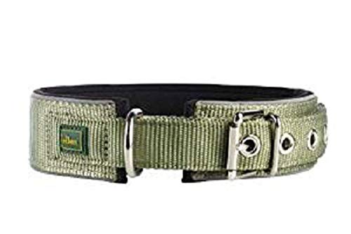 Collar Neoprene Reflect 55, 44-51 Cm, 45 Mm Nylon Green/Neoprene Black | Hunter