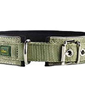 Collar Neoprene Reflect 50, 39-46 Cm, 45 Mm Nylon Green/Neoprene Black | Hunter