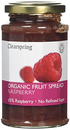 Clearspring Organic Raspberry Fruit Spread, 290g (Pack of 3)