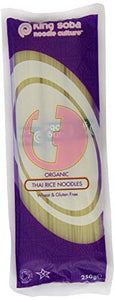 King Soba Org Thai Rice Noodles 250g X 6 (Pack of 6)