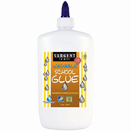 Sargent Art 22-1207 16-Ounce Washable White Glue