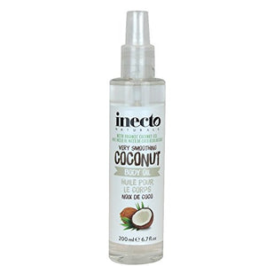 inecto Naturals Very Smoothing Body Oil, Coconut 200 ml - Pack of 6